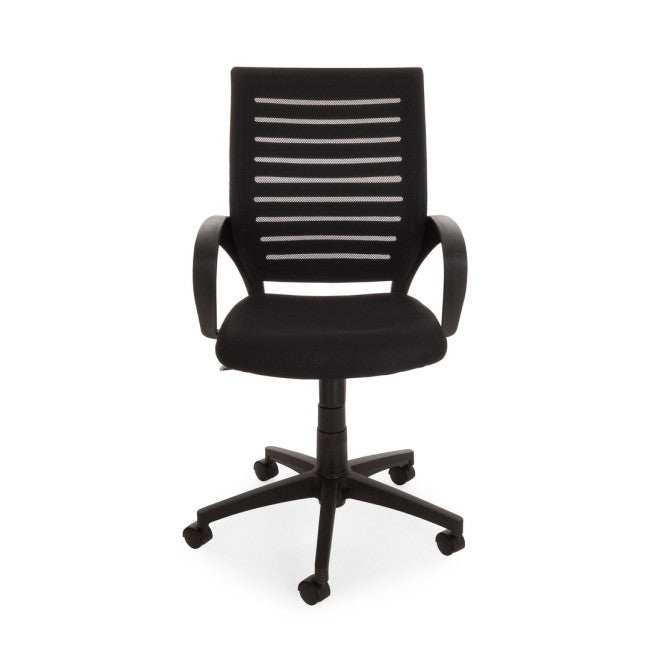 SEDIA UFF. C-BR MARION NERO