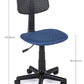 SEDIA UFF. ARTEMIS BLU
