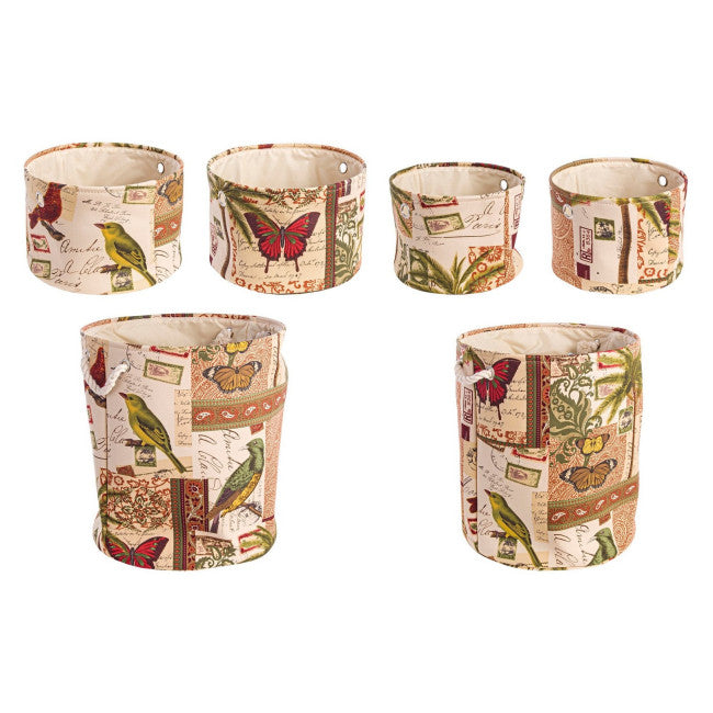 SET6 P.OGGETTI BOTANIC TO ROSSO