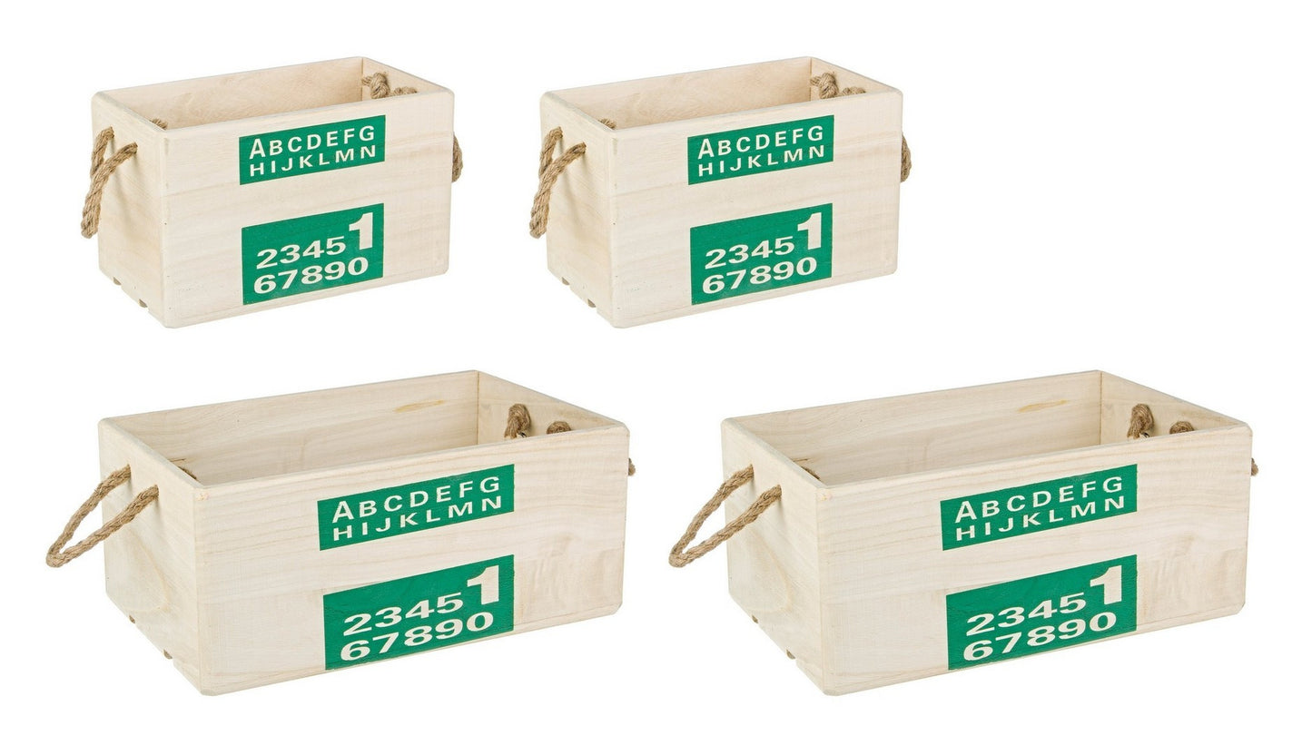SET4 CASSETTINA ALPHA VERDE