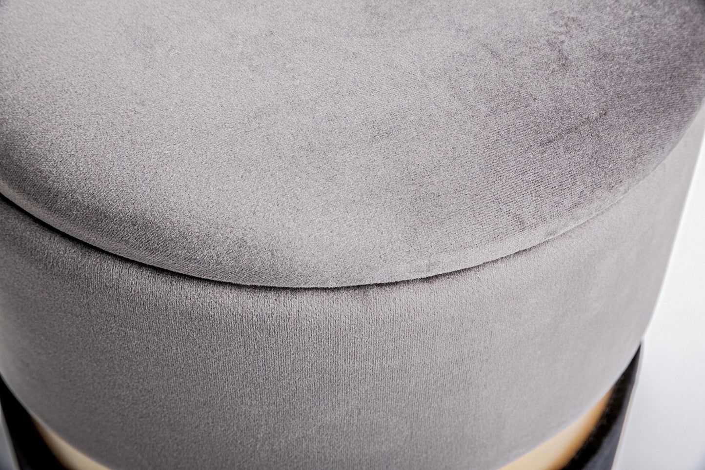 SET2 POUF CONT.POLINA GRIGIO-NERO