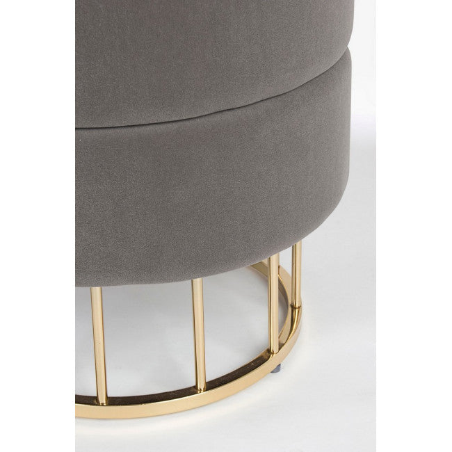 SGABELLO CONT. PAVLINA GRIGIO SCURO