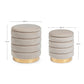 SET2 POUF CONTENITORE DARINA BEIGE