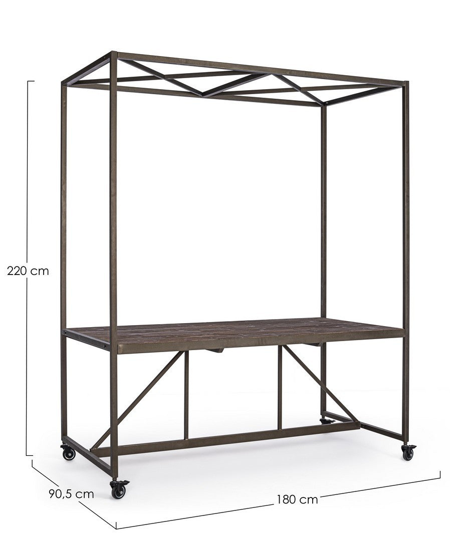 TAVOLO ESPOSITORE C-TETTO 180X220H