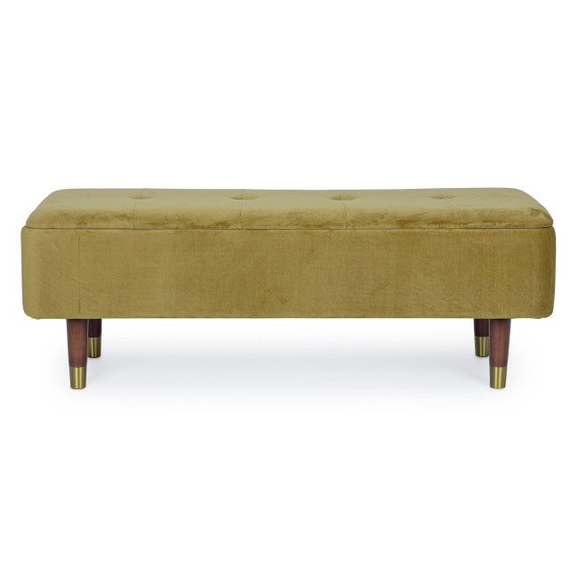 PANCA 2P CONTENITORE KIRA OLIVE