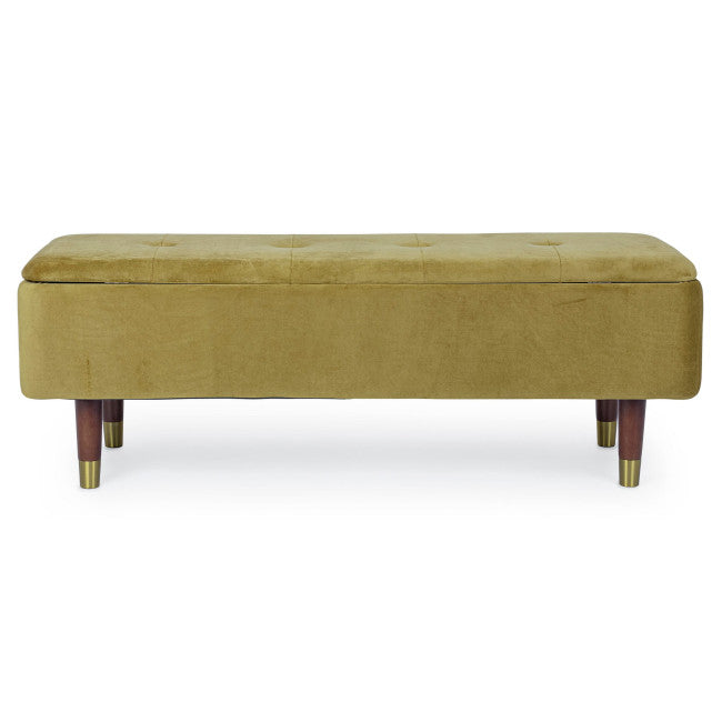 PANCA 2P CONTENITORE KIRA OLIVE