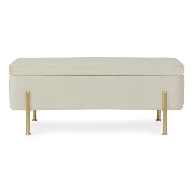 PANCA 2P CONTENITORE IRINA NATURALE