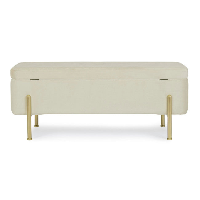 PANCA 2P CONTENITORE IRINA NATURALE