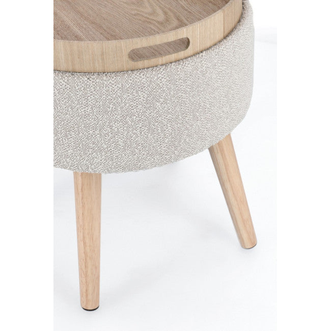 SGABELLO CONTENITORE.ZOYA C-VASS GRIG CH