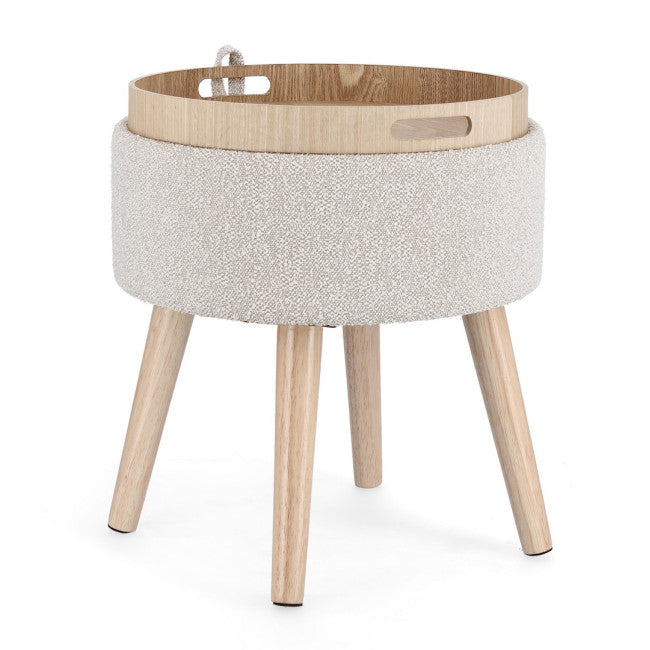 SGABELLO CONTENITORE.ZOYA C-VASS GRIG CH