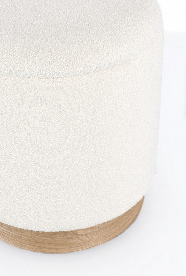 SET2 POUF CONTENITORE.ZOYA BIANCO