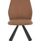 SEDIA MAXWELL PU COGNAC