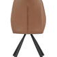 SEDIA MAXWELL PU COGNAC