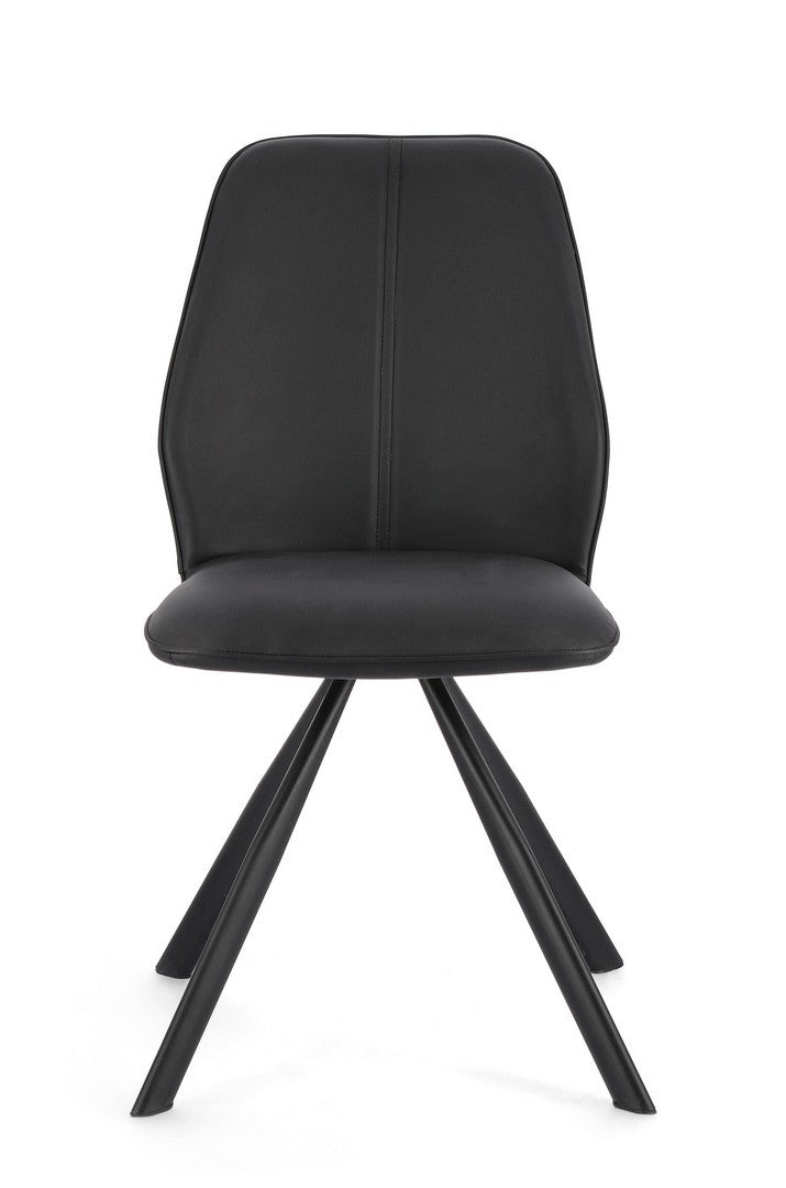SEDIA MAXWELL PU NERO