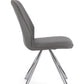 SEDIA MAXWELL PU GRIGIO