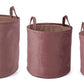 SET3 P.OGGETTI VELVET TO ROSA