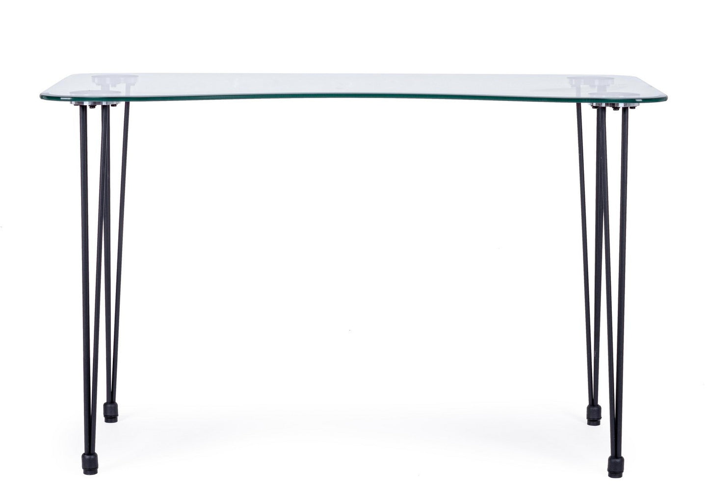 SCRIVANIA RONDO' NERO 120X60