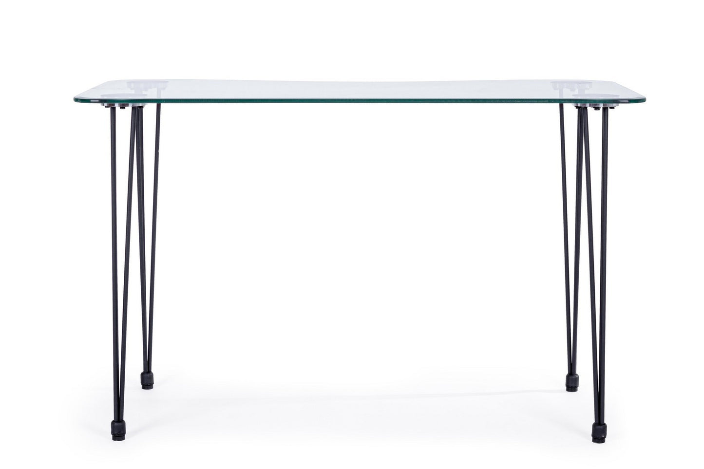 SCRIVANIA RONDO' NERO 120X60