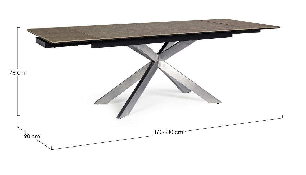 TAVOLO ALL. ARZACHEL 160-240X90