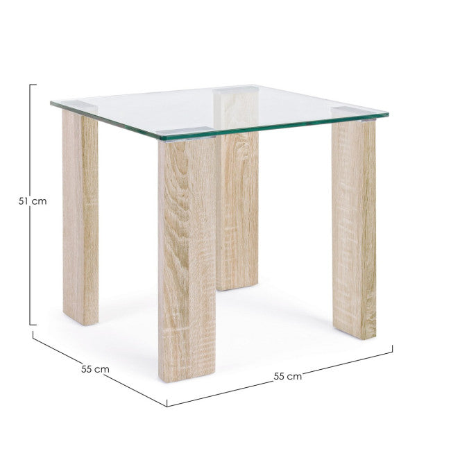 TAVOLINO NEW ARLEY NATURE 55X55