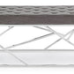 PANCA RAYAN VELLUTO GRIGIO 97X44