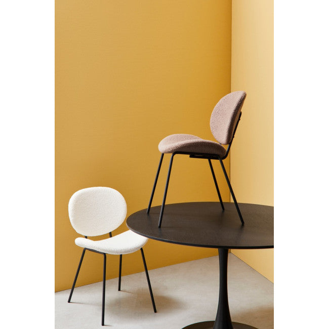 TAVOLO BLOOM NERO D120