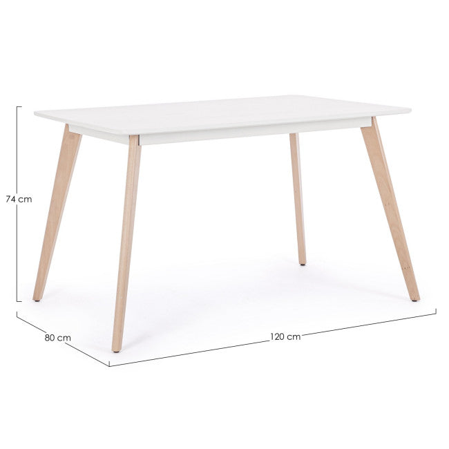 TAVOLO MICHELANGELO 120X80