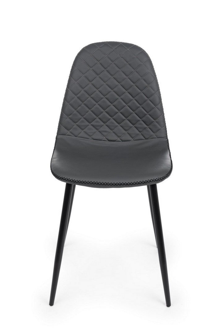 SEDIA AMANDA PU GRIGIO
