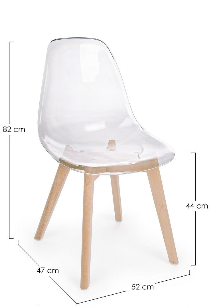 SEDIA EASY TRASPARENTE