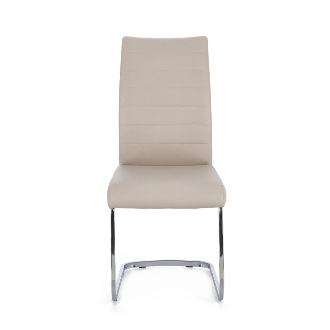SEDIA MYRA PU CAPPUCCINO