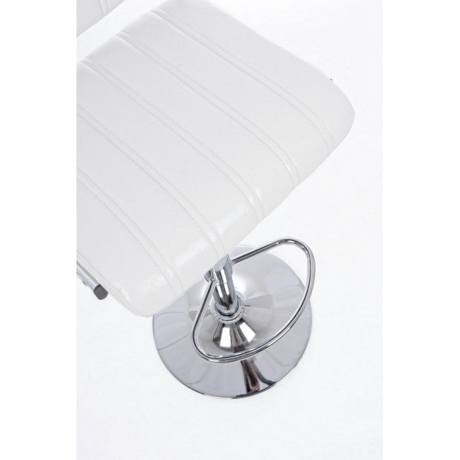 SGABELLO BAR BARCLAY BIANCO