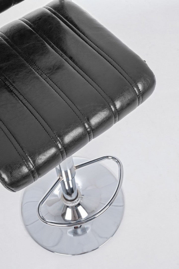 SGABELLO BAR BARCLAY NERO