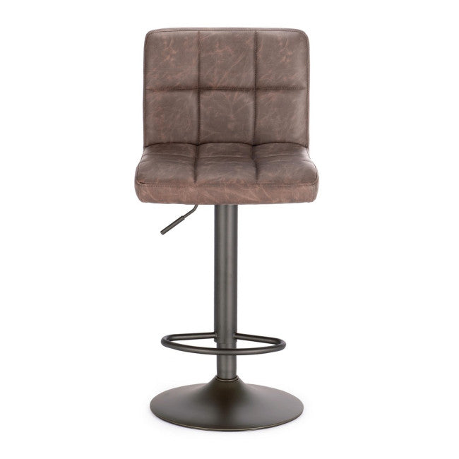 SGABELLO BAR GREYSON MARRONE VINTAGE