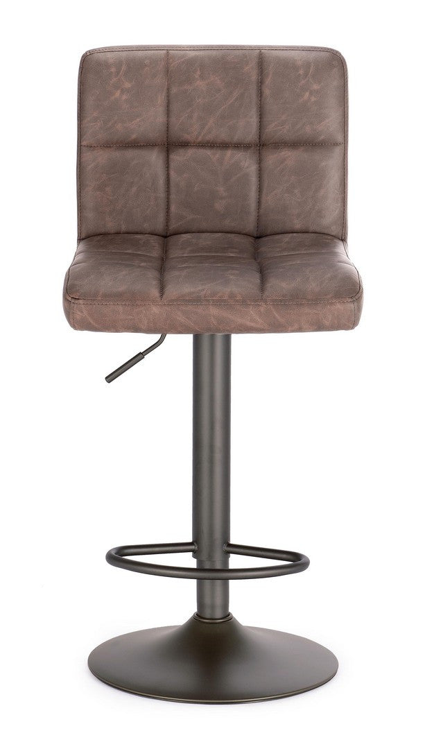 SGABELLO BAR GREYSON MARRONE VINTAGE