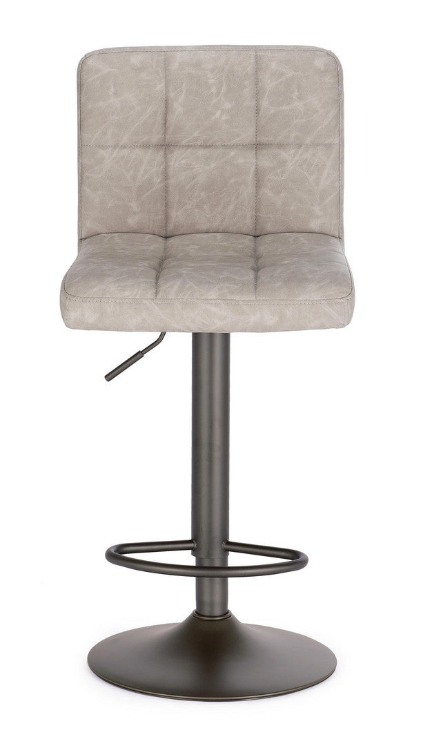 SGABELLO BAR GREYSON GRIGIO CHIARO VINT