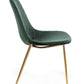 SEDIA TERRY VELLUTO VERDE SCURO