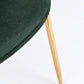 SEDIA TERRY VELLUTO VERDE SCURO