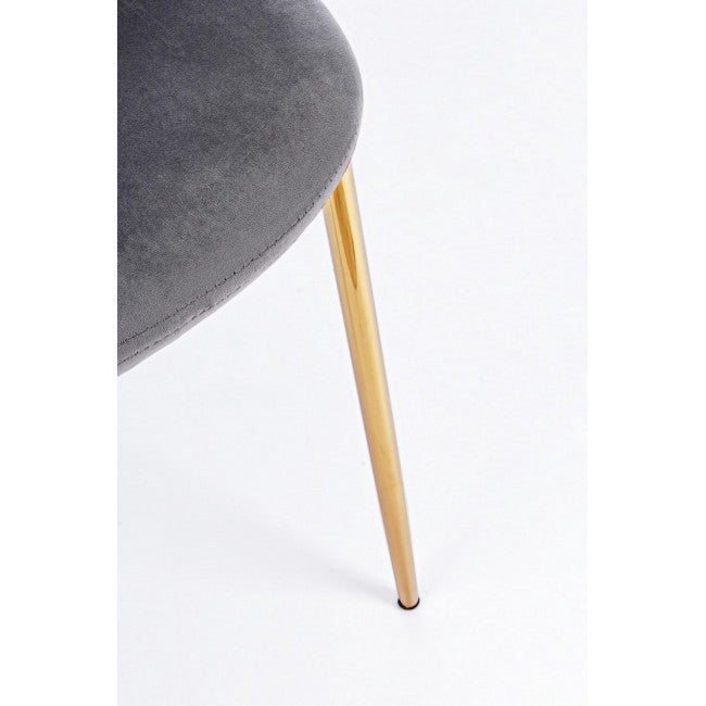 SEDIA TERRY VELLUTO GRIGIO SCURO