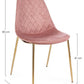 SEDIA TERRY VELLUTO ROSA