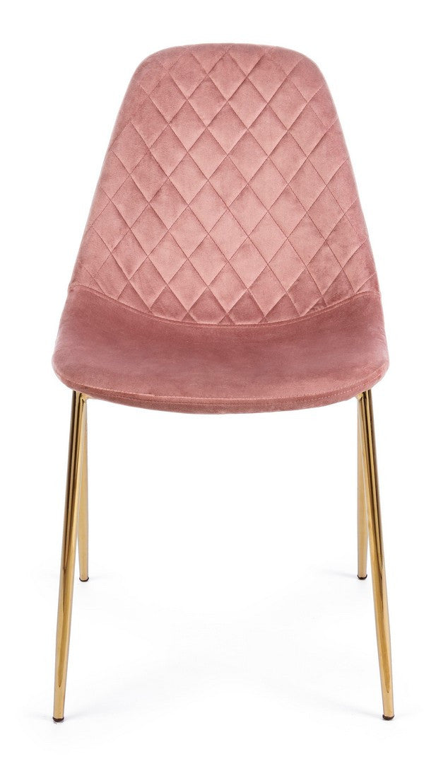 SEDIA TERRY VELLUTO ROSA