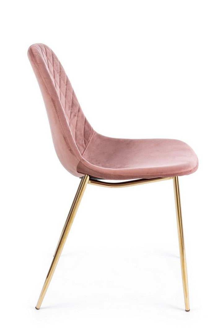 SEDIA TERRY VELLUTO ROSA