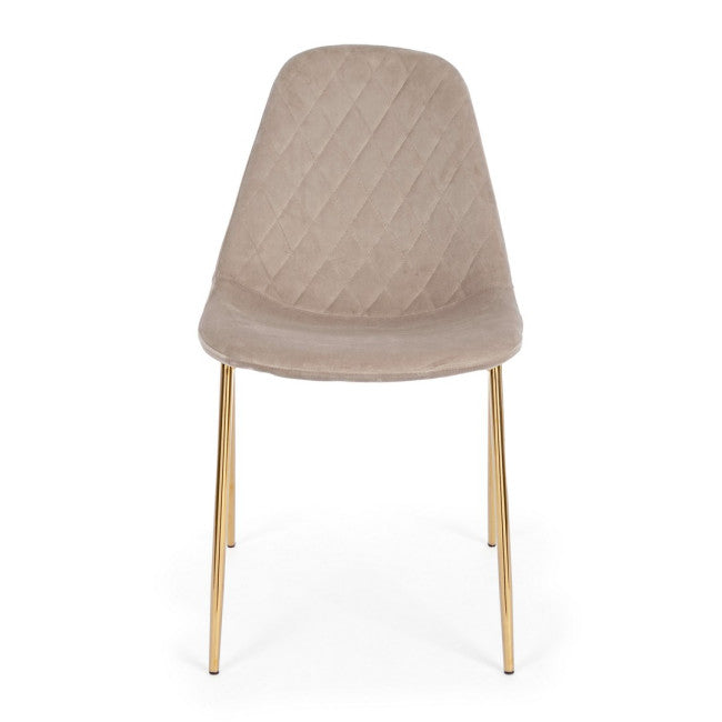 SEDIA TERRY VELLUTO TORTORA