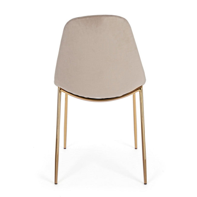 SEDIA TERRY VELLUTO TORTORA