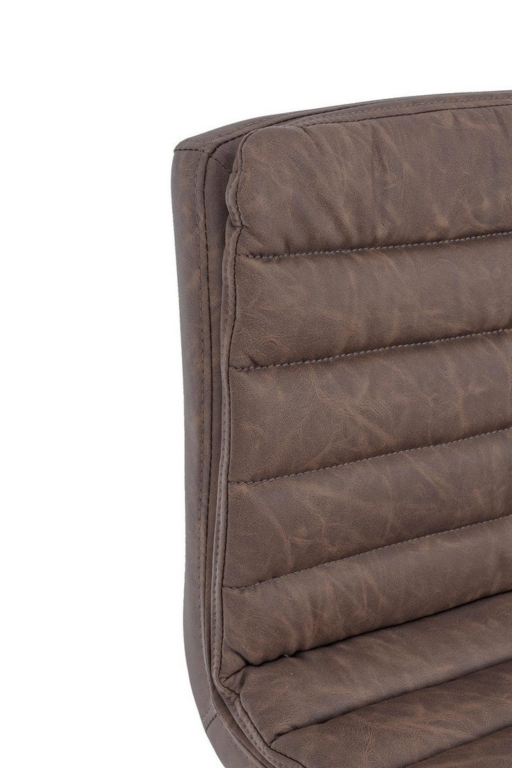 SGABELLO BAR CONNOR MARRONE VINTAGE