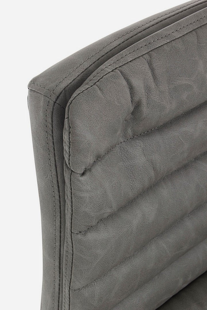 SGABELLO BAR CONNOR GRIGIO SCURO VINTAGE