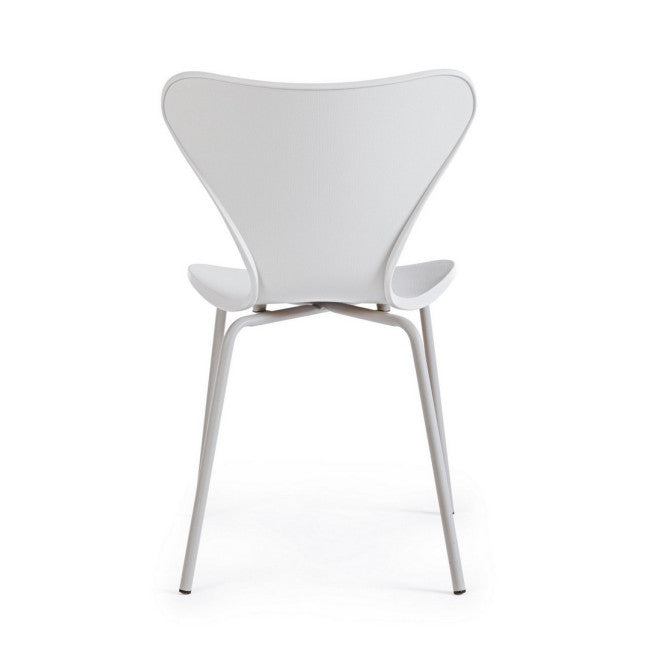 SEDIA TESSA GRIGIO CH. C-GAMBA IN TINTA