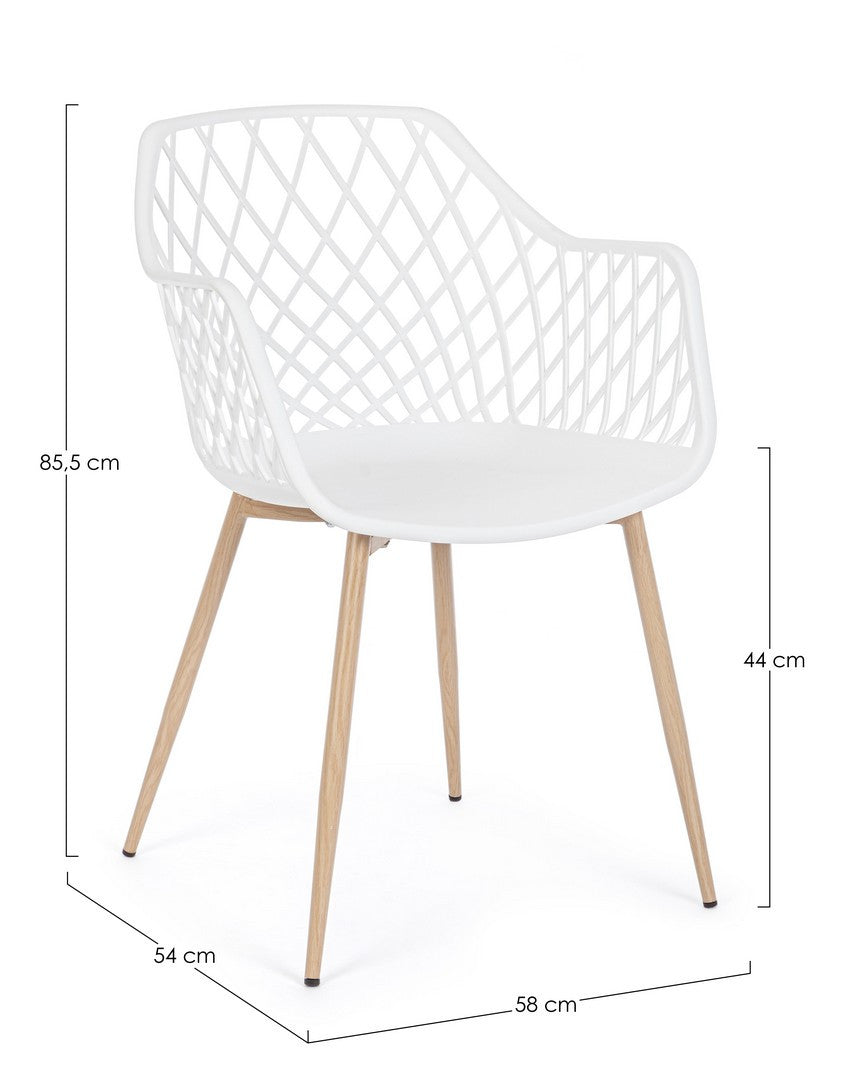 SEDIA OPTIK BIANCO