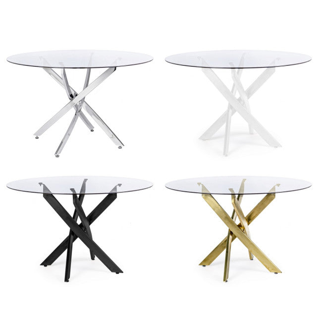 PIANO TO TAVOLO GEORGE TRASPARENTE D120