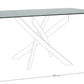 PIANO RETT TAVOLO GEORGE FUME' 160X90
