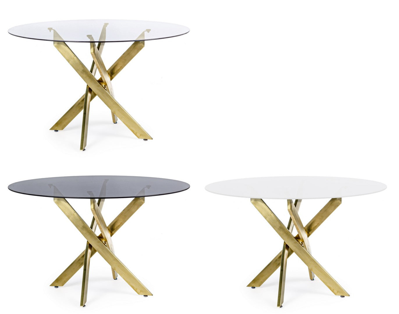 BASE TAVOLO GEORGE ORO D120